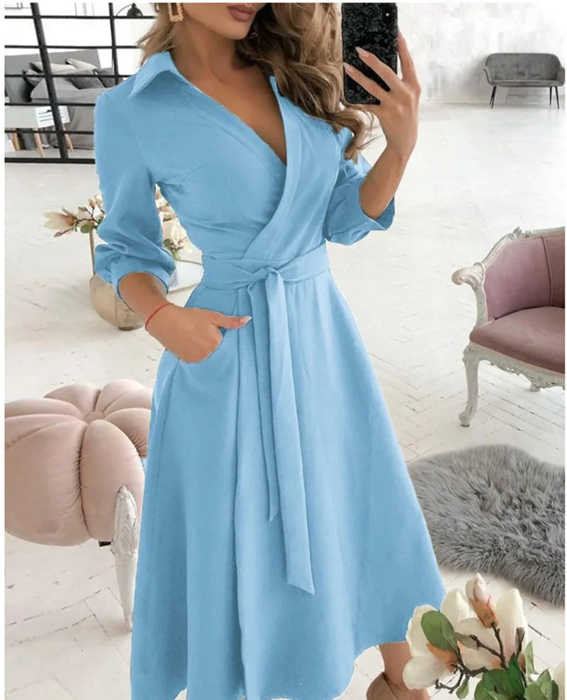 Dorelia | Robe Portefeuille élégante Pour Femmes