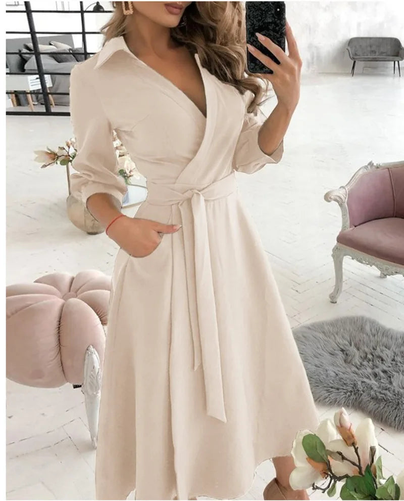 Dorelia | Robe Portefeuille élégante Pour Femmes