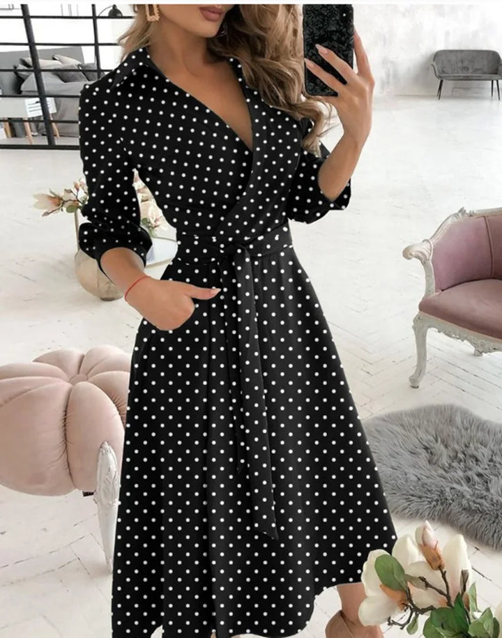 Dorelia | Robe Portefeuille élégante Pour Femmes