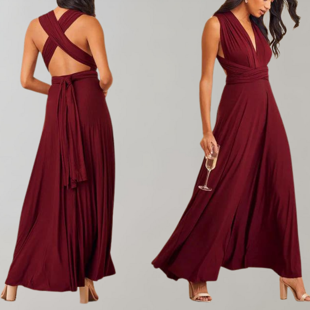 Thora | Femmes Enveloppe Robe Pour Sans Effort Élégance