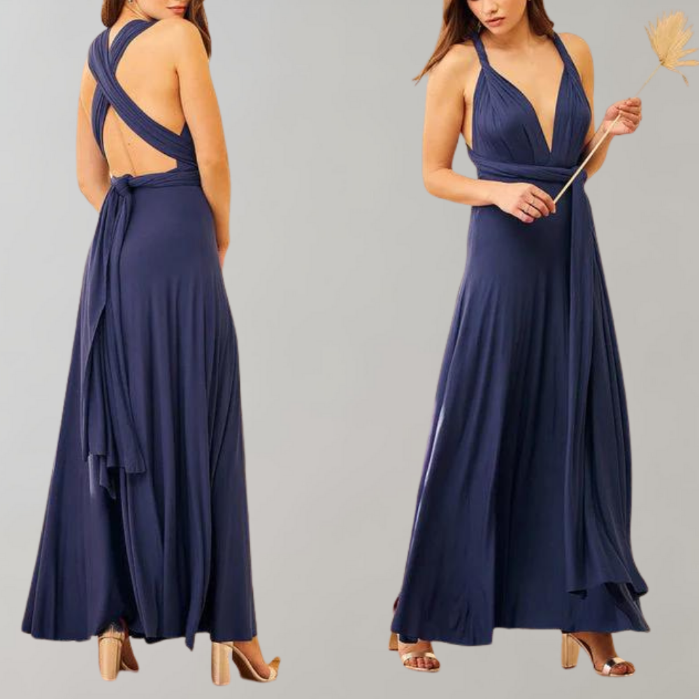 Thora | Femmes Enveloppe Robe Pour Sans Effort Élégance