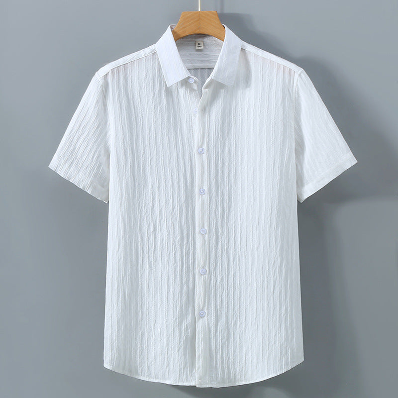 Leo | Chemise Boutonnée Légère Pour Homme