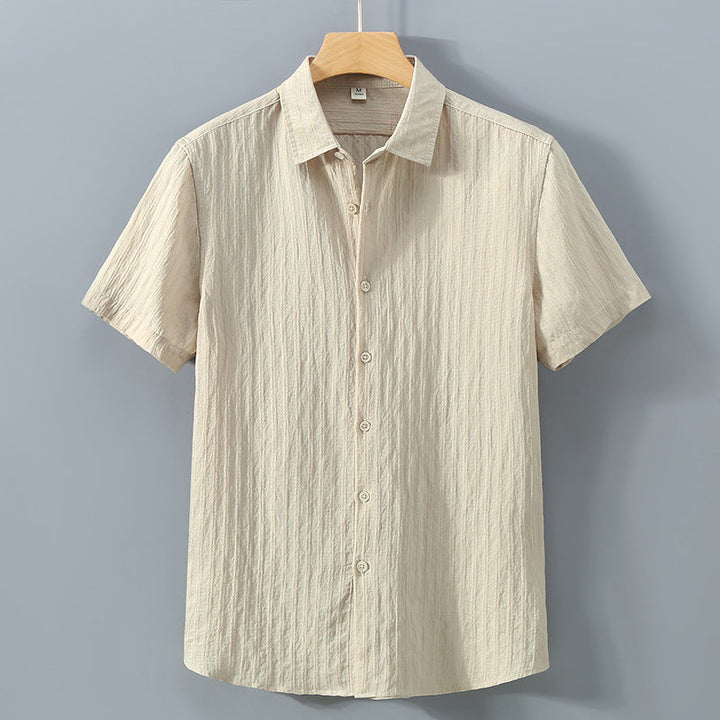 Leo | Chemise Boutonnée Légère Pour Homme