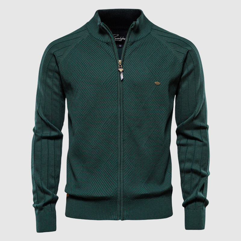 Hazel | Hommes Veste Entièrement Zippée