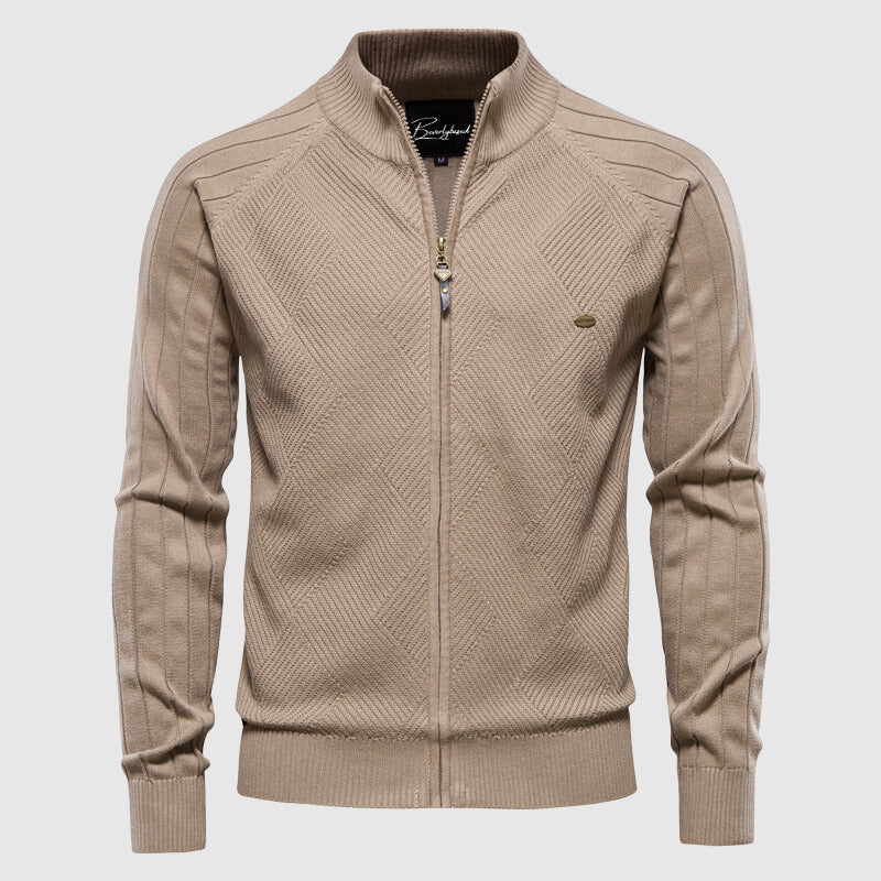 Hazel | Hommes Veste Entièrement Zippée