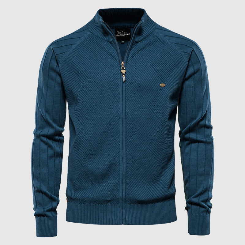 Hazel | Hommes Veste Entièrement Zippée