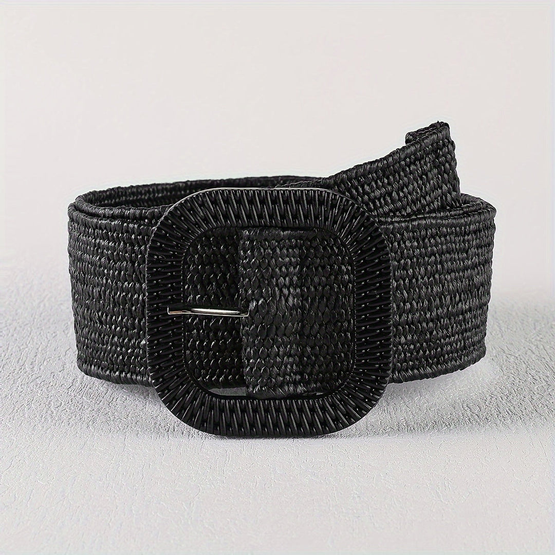 Katri | Ceinture Tressée élégante Boho avec Boucle Carrée