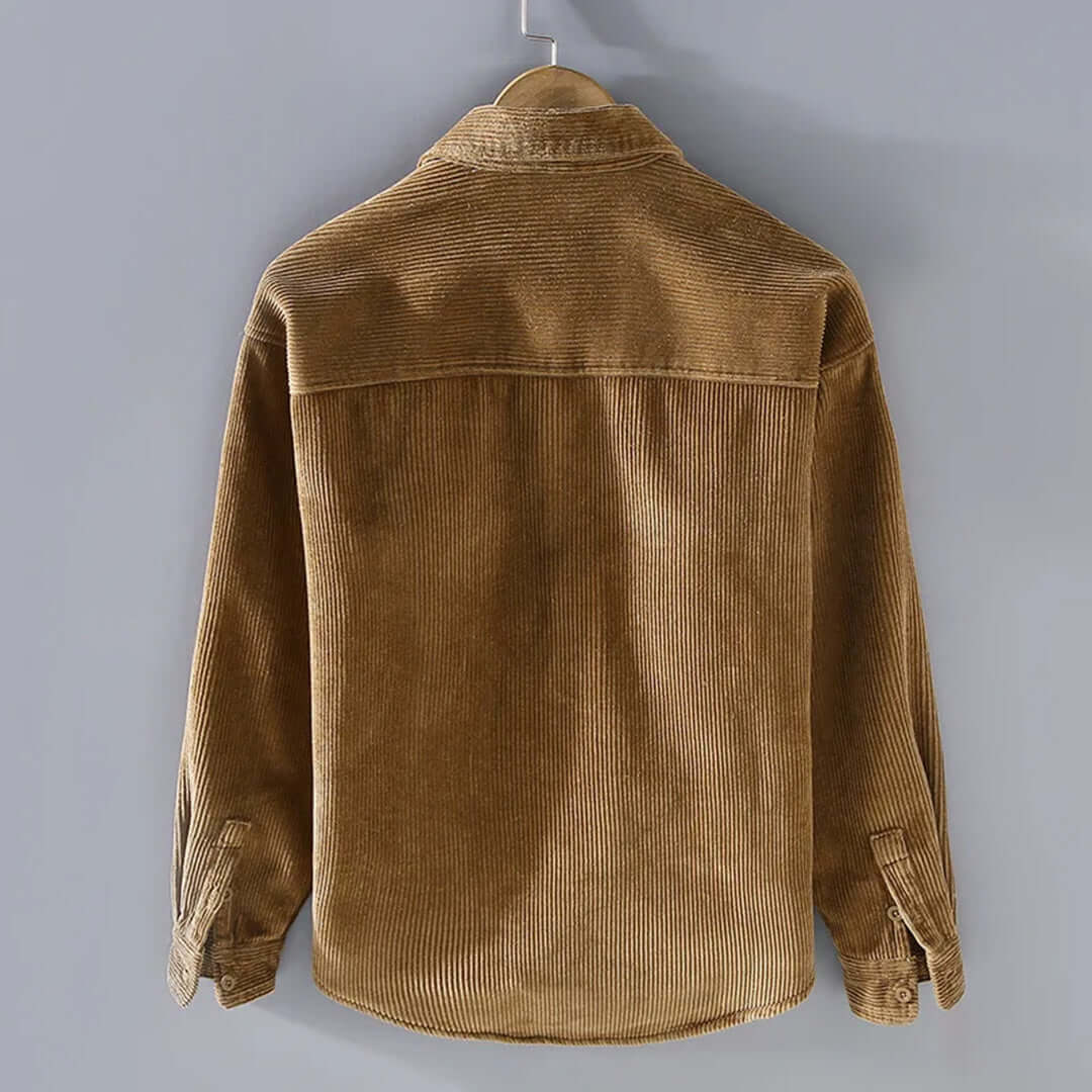 Abel | Hommes Velours Côtelé Chemise Pour l'hiver
