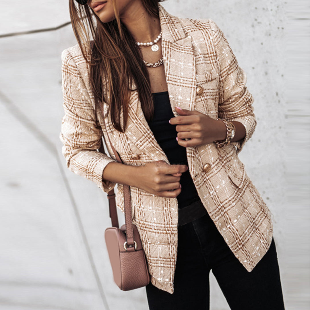 Aliya | Blazer élégant à Revers Formel pour Femme
