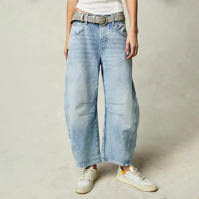 Isley | Jeans Larges Confortables élégants Pour Femmes
