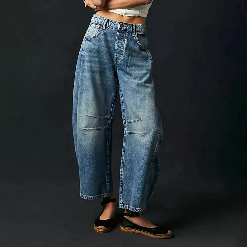 Isley | Jeans Larges Confortables élégants Pour Femmes