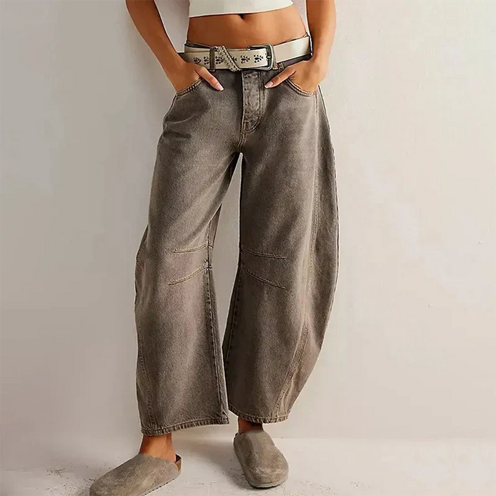 Isley | Jeans Larges Confortables élégants Pour Femmes