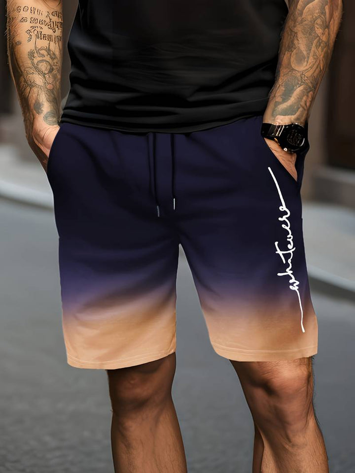 Perrin | Liam Homme Short Dégradé Bleu Marine