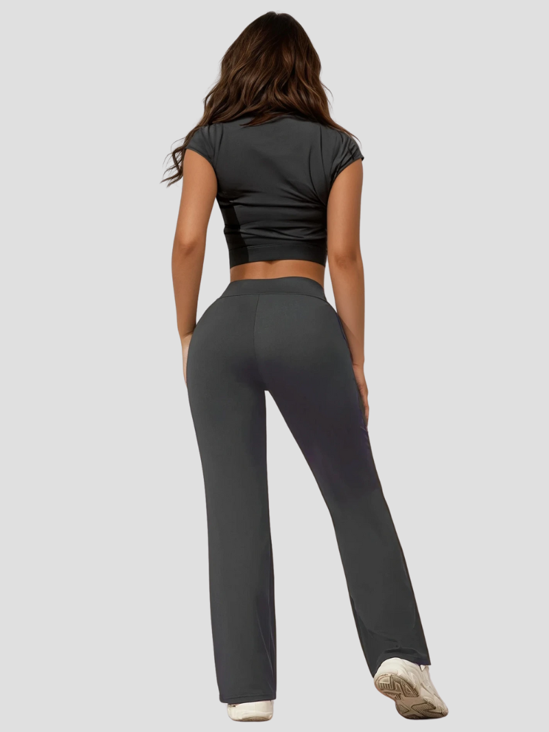 Fern | Pantalon de yoga élégant et évasé pour femmes