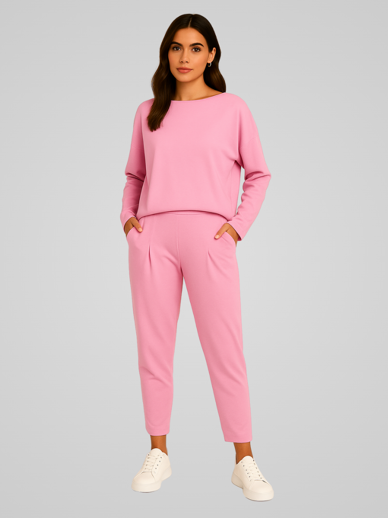 Reverie | Ensemble de Salon Confortable de Couleur Unie Pour Femmes