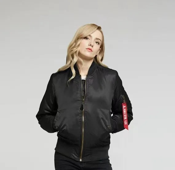 Elowyn | Classique MA-1 Veste Bombardier Pour Femmes