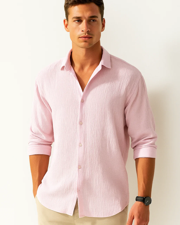 Ronel | Chemise Classique à Boutons Pour Hommes