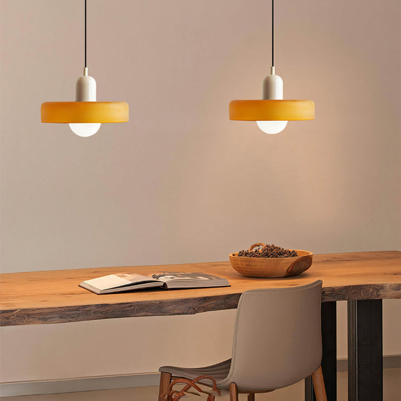 Miklon | Lampe à Suspension Colorée De Style Bauhaus