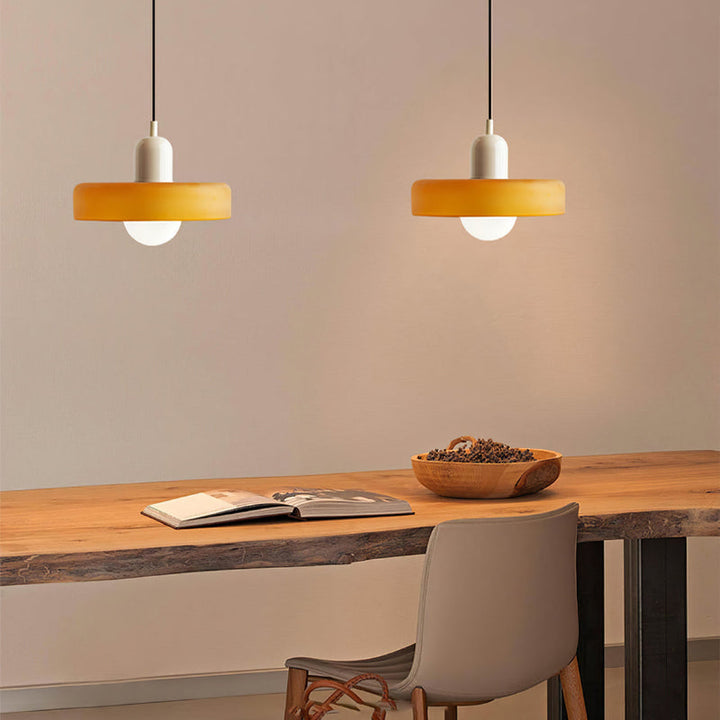 Miklon | Lampe à Suspension Colorée De Style Bauhaus