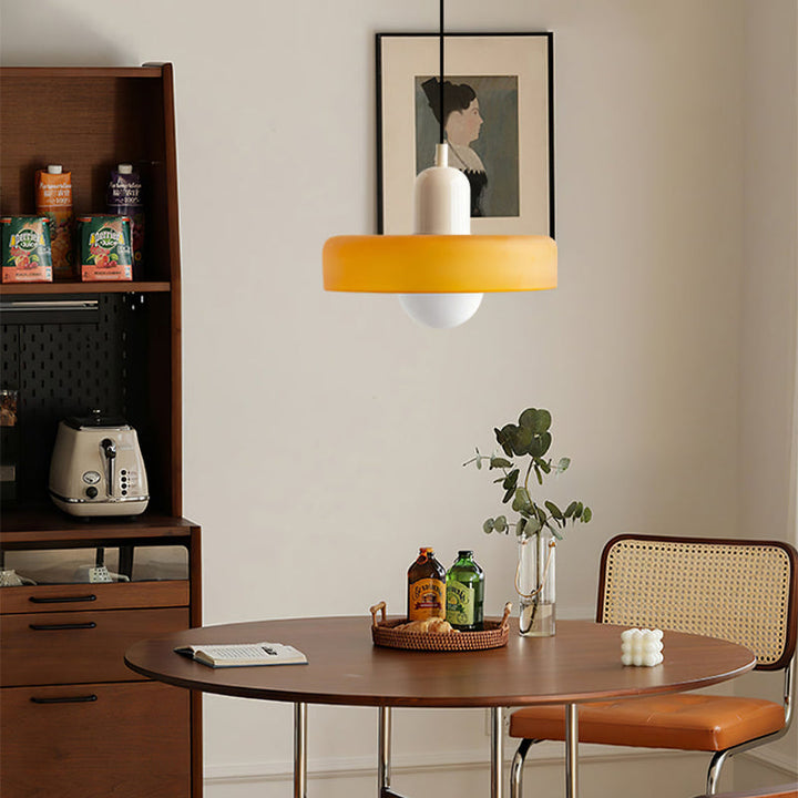Miklon | Lampe à Suspension Colorée De Style Bauhaus