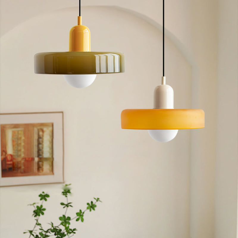 Miklon | Lampe à Suspension Colorée De Style Bauhaus