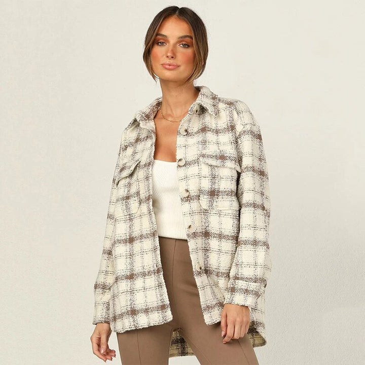 Thistle | Manteau Surdimensionné Décontracté pour Femme