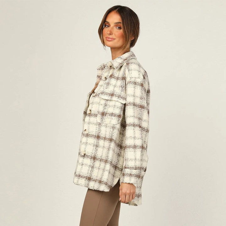 Thistle | Manteau Surdimensionné Décontracté pour Femme