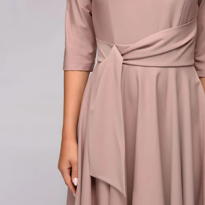 Nicolette | Robe Balançoire élégante pour Femmes