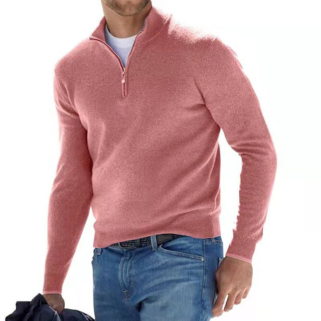 Elliot | Zippée V-Cou Pull