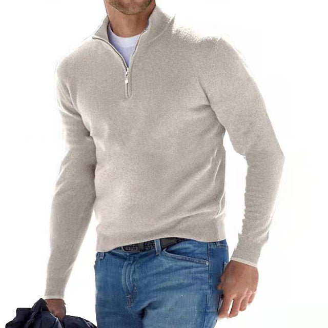 Elliot | Zippée V-Cou Pull