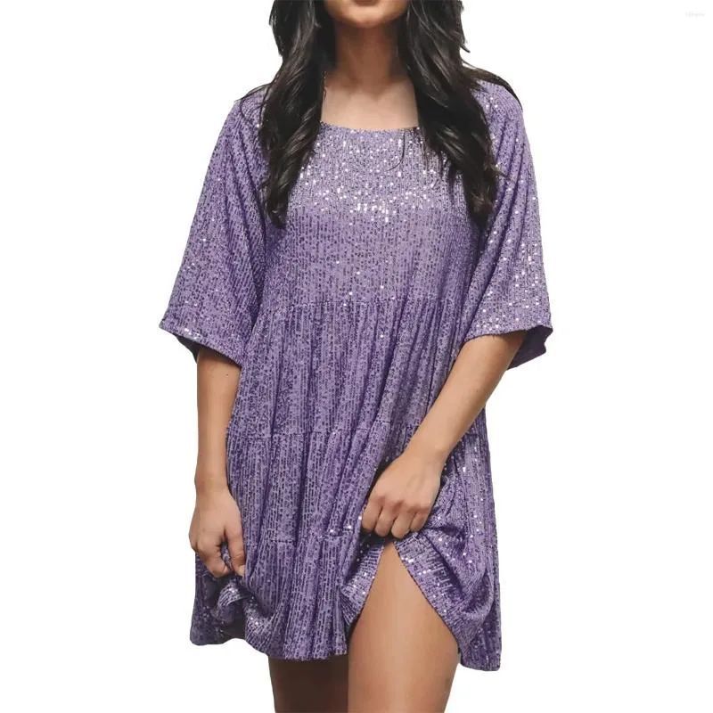 Azalea | Femmes A-Ligne Robe Faire La Fête à Paillette