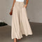 Lyra | Femmes Larges-Jambe Lin Pantalon