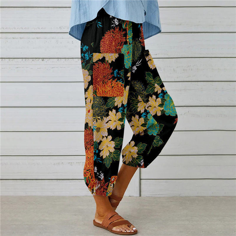 Kyriaki | Pantalon Imprimé Millésimé pour Femmes