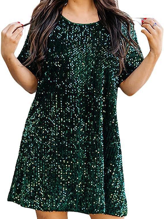 Azalea | Femmes A-Ligne Robe Faire La Fête à Paillette