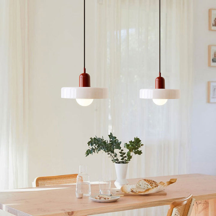 Miklon | Lampe à Suspension Colorée De Style Bauhaus