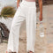 Zinnia | Pantalon De Lin Élégant Confortable Pour Femmes