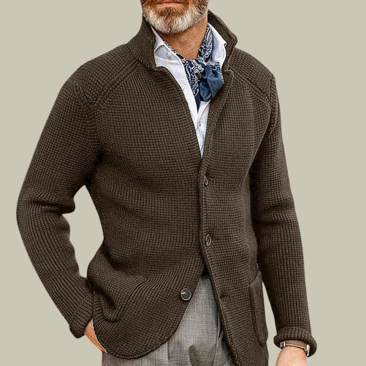 Liam | Hommes Chic Tricoté Rétro Cardigan Pour Intemporel Style