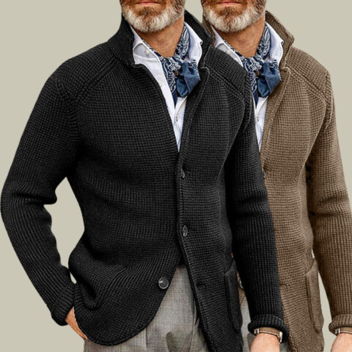 Liam | Hommes Chic Tricoté Rétro Cardigan Pour Intemporel Style