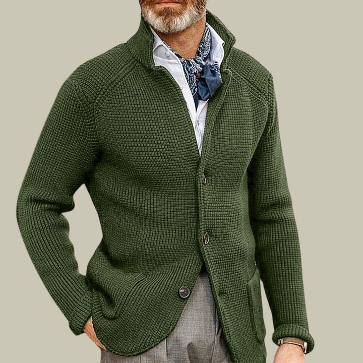 Liam | Hommes Chic Tricoté Rétro Cardigan Pour Intemporel Style