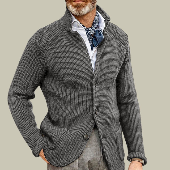 Liam | Hommes Chic Tricoté Rétro Cardigan Pour Intemporel Style