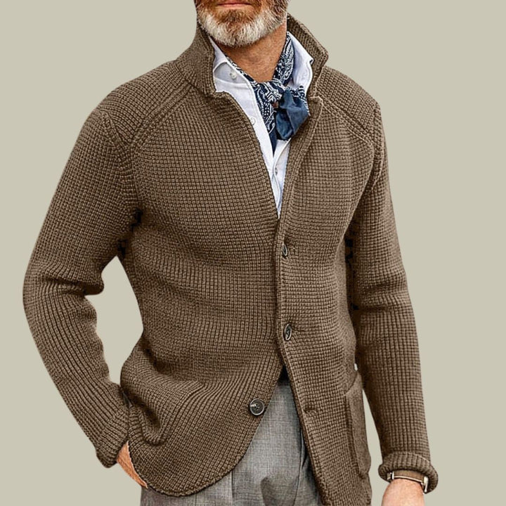 Liam | Hommes Chic Tricoté Rétro Cardigan Pour Intemporel Style