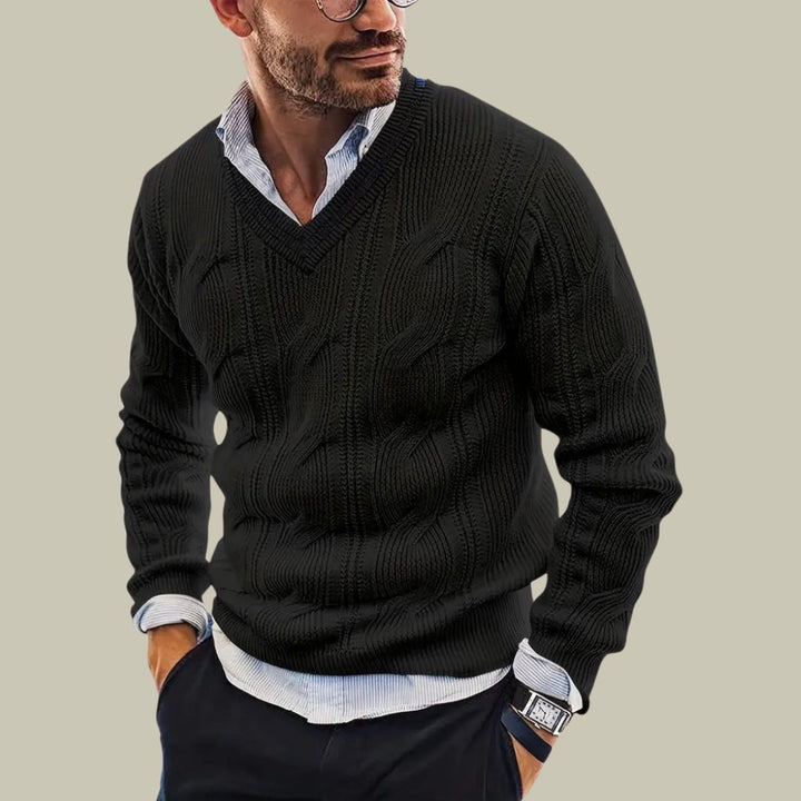 Matteo | Pull En Tricotée Italienne Pour Hommes Pour un Style Sans Effort