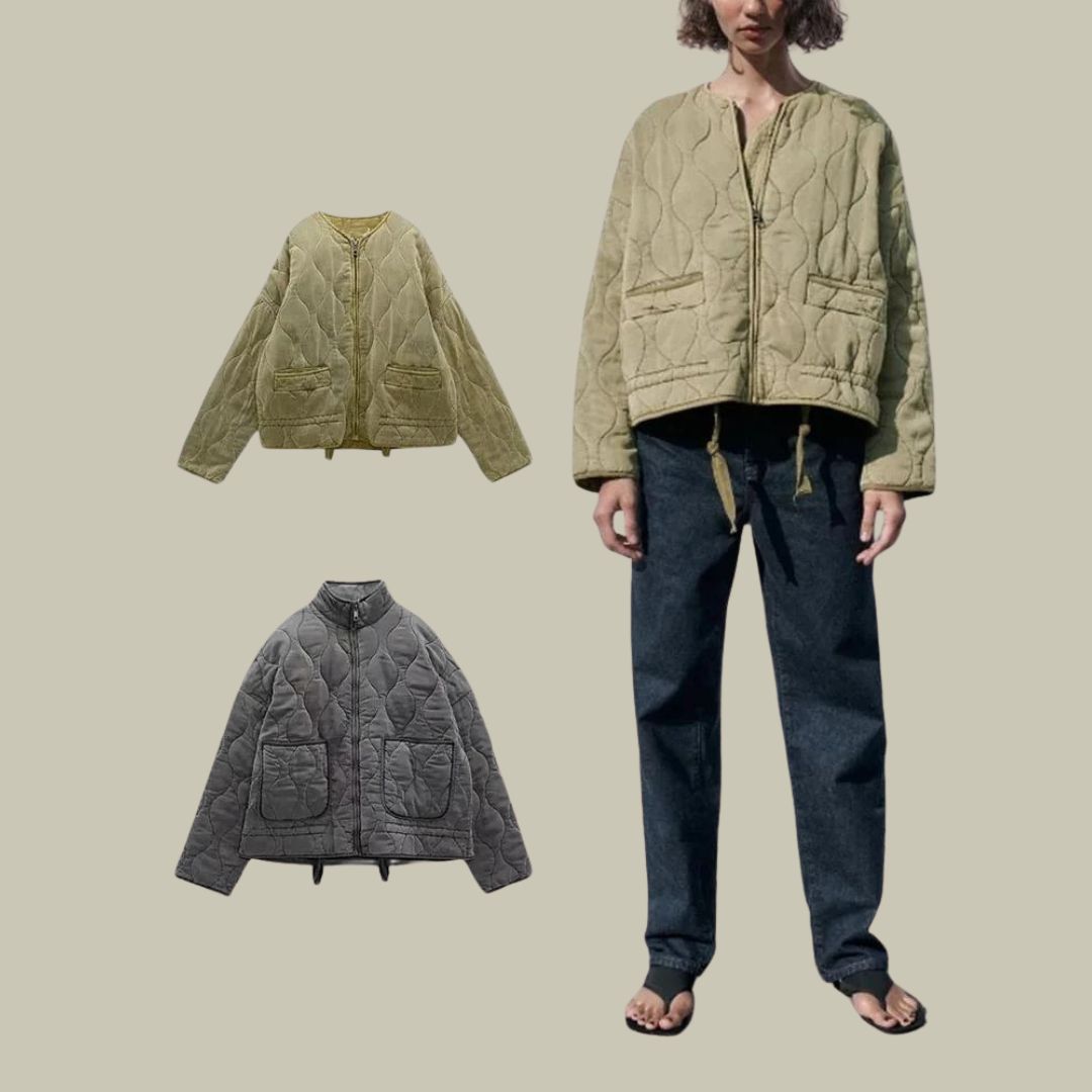Sophie | Femmes Automne Coton Veste Pour Sans Effort Style