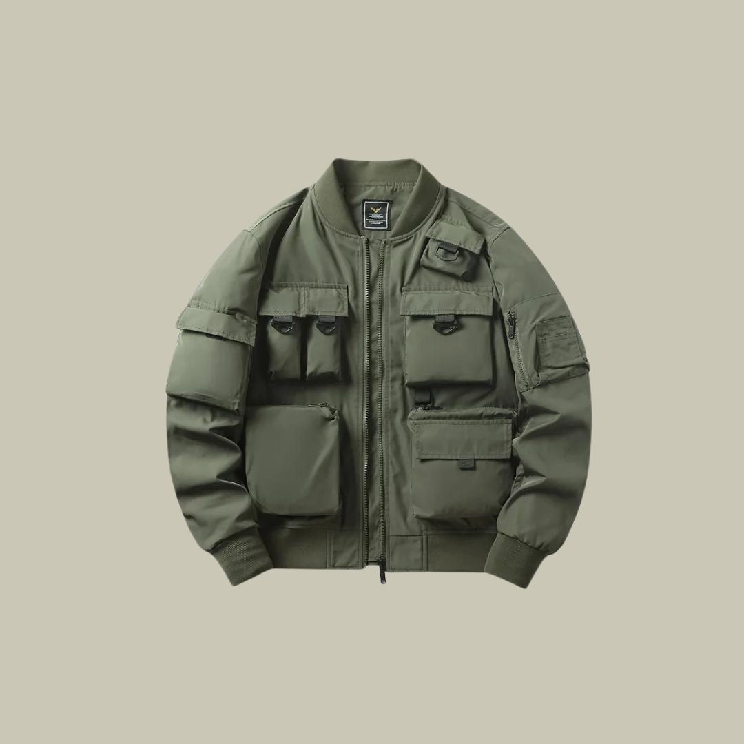 Dante | Veste Bomber Cargaison Décontractée Pour Hommes Pour Style Urbain