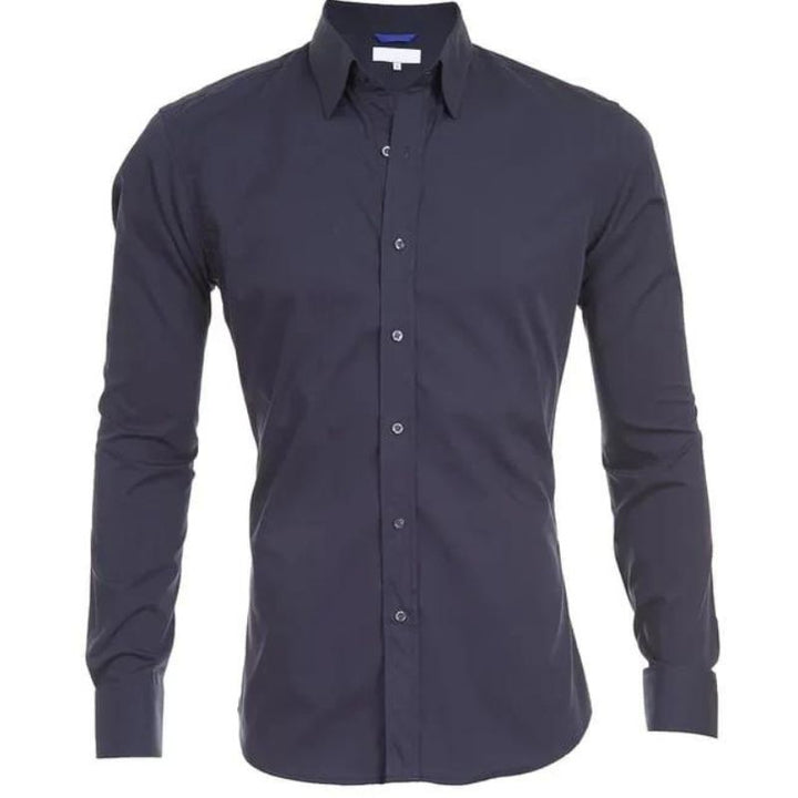 Valenor | Chemise Fermeture éclair Sans-Rides Pour Homme