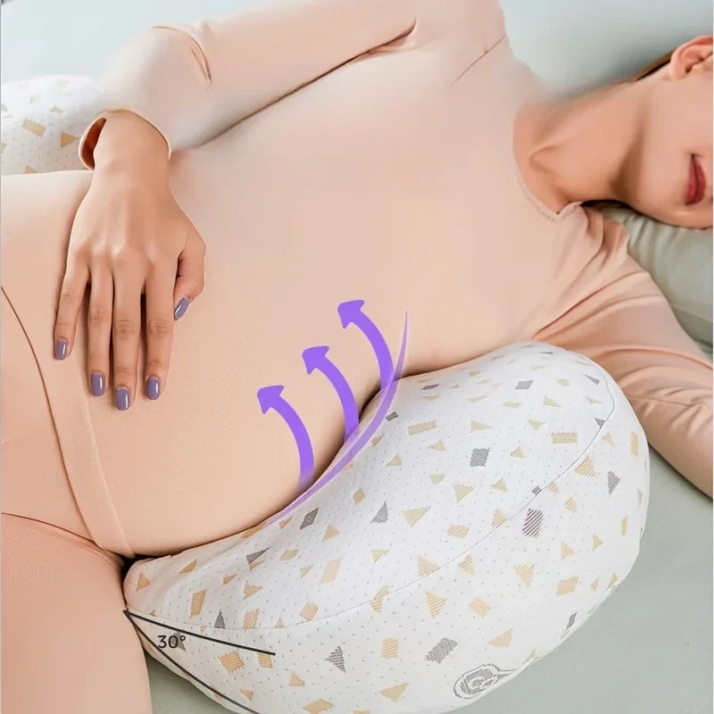 Oreiller de Grossesse | Oreiller de Corps de Maternité Confortable pour Les Futures Mamans
