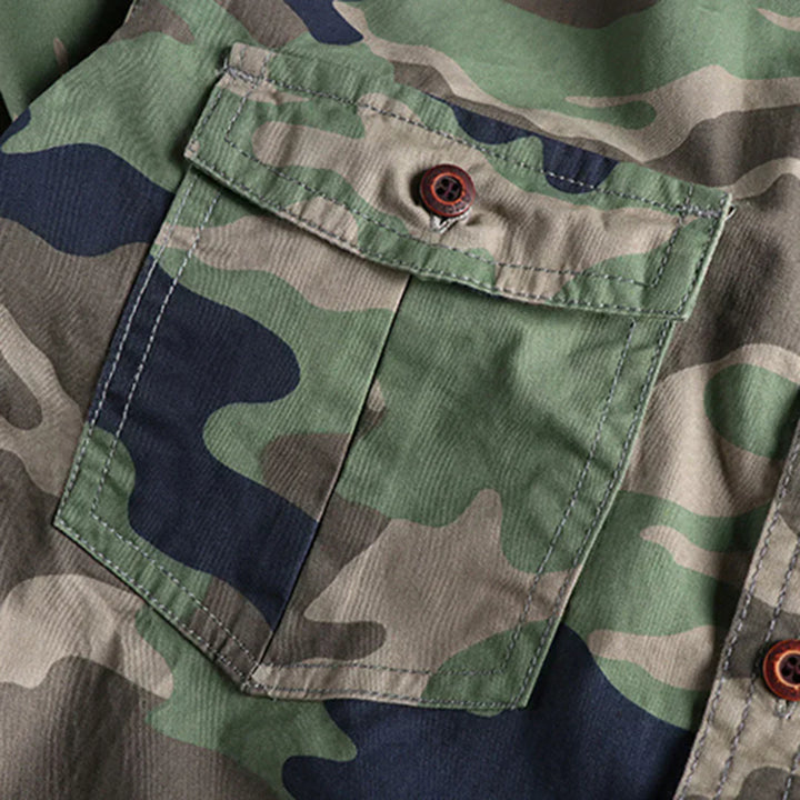 Alastar | Chemise Militaire Légère en Camouflage pour Hommes