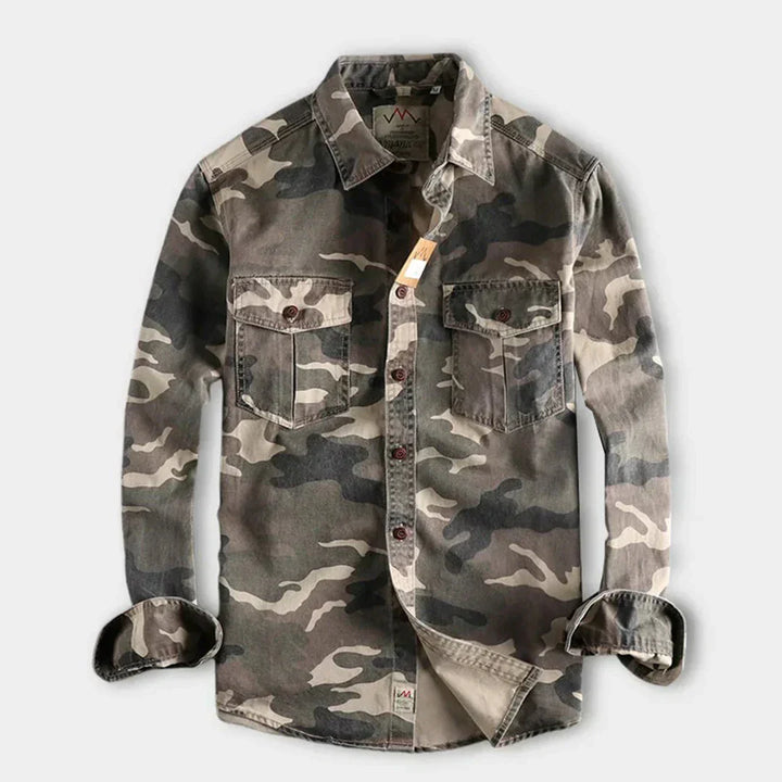 Alastar | Chemise Militaire Légère en Camouflage pour Hommes