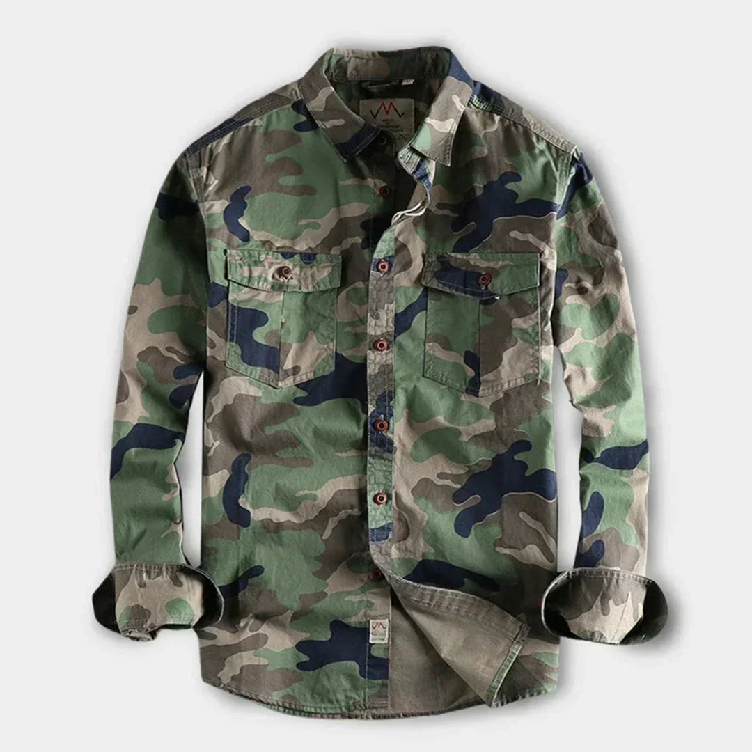 Alastar | Chemise Militaire Légère en Camouflage pour Hommes