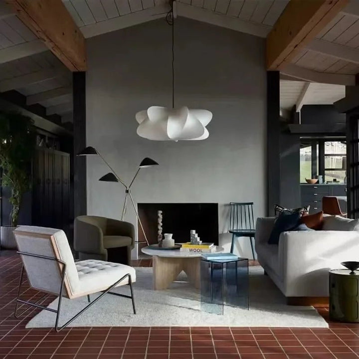 Meltor | Lampe Suspendue en Soie Faite à La Main avec Une Imperfection Intemporelle